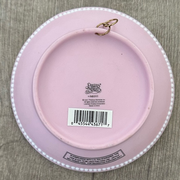 Vintage Precious Moments A Daughter is God’s Special Gift Mini Plate Art - Picture 3 of 13